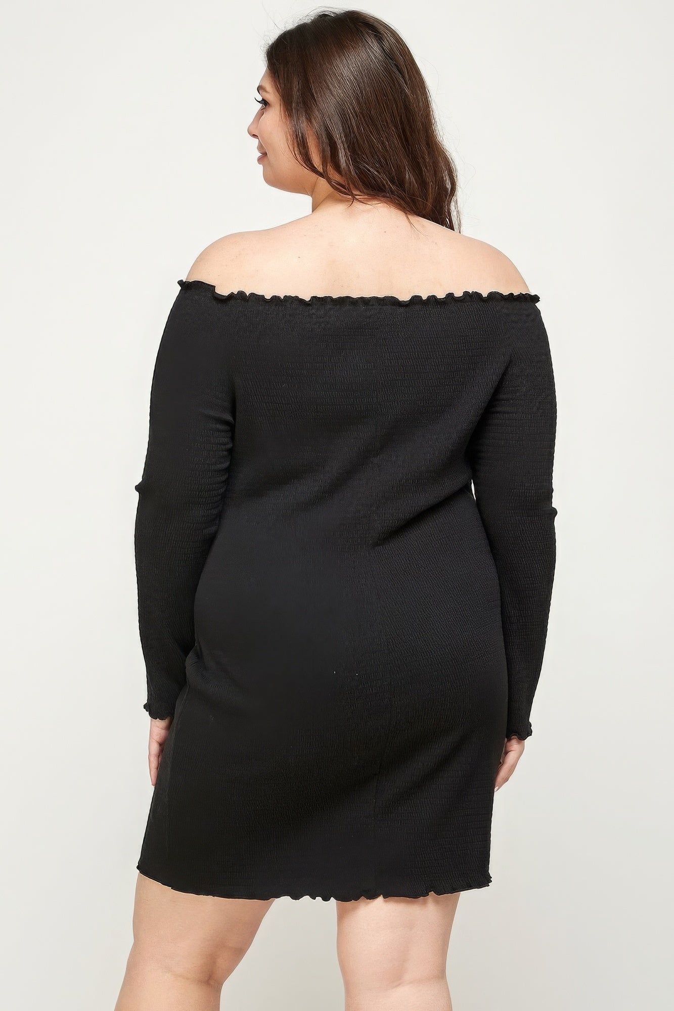 Off Shoulder Dress(plus)