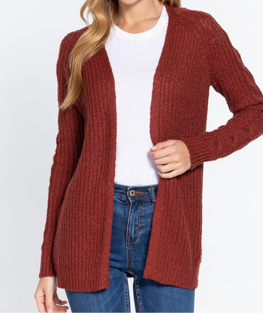 Long Sleeve Sweater Cardigan