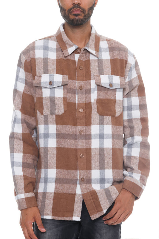 Checkered Soft Flannel Shacket