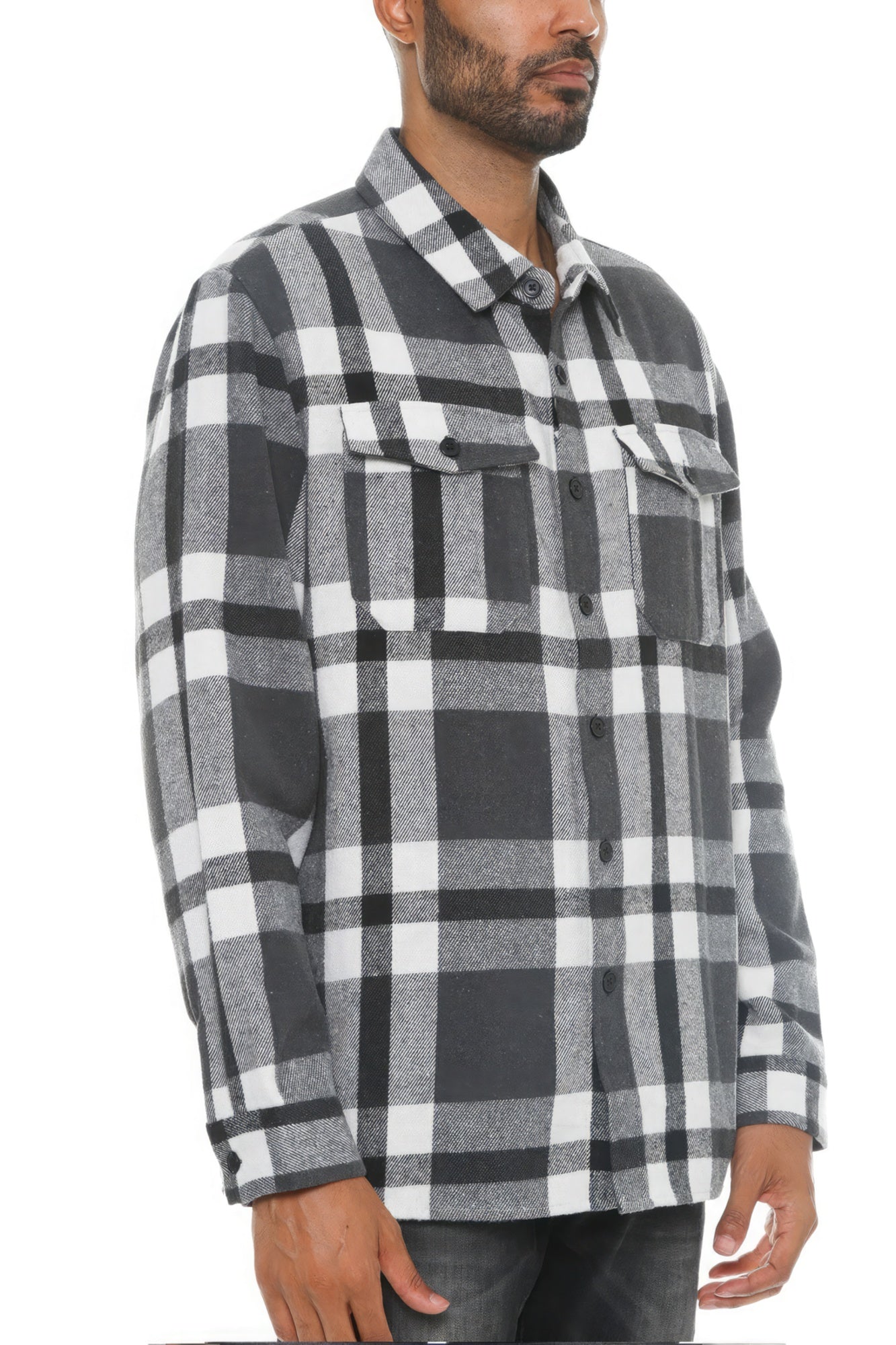 Checkered Soft Flannel Shacket