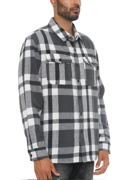 Checkered Soft Flannel Shacket