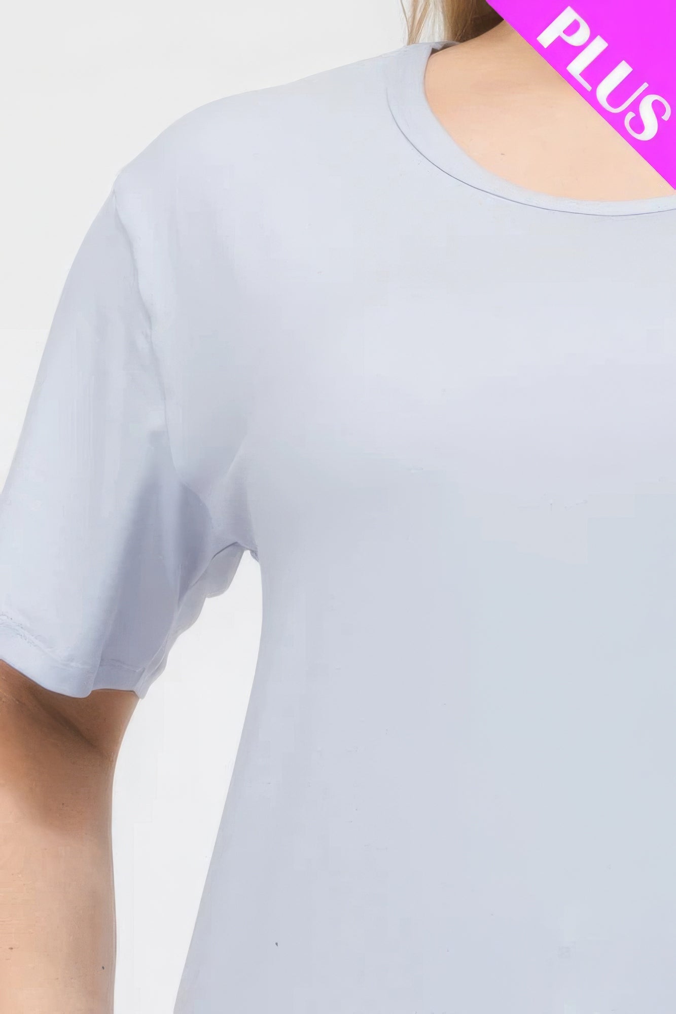 Basic Short Sleeve T-shirt(plus)