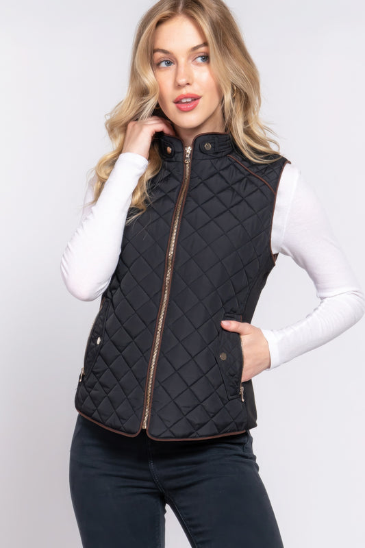 Quilted Padding Vest