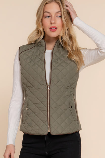 Quilted Padding Vest