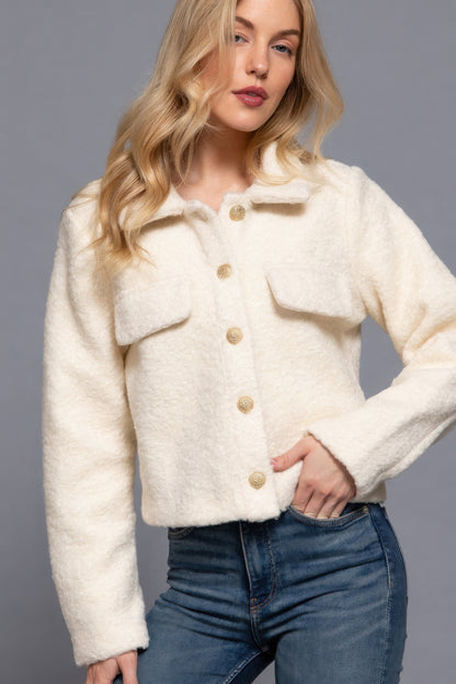 Teddy Fleece Short Jacket